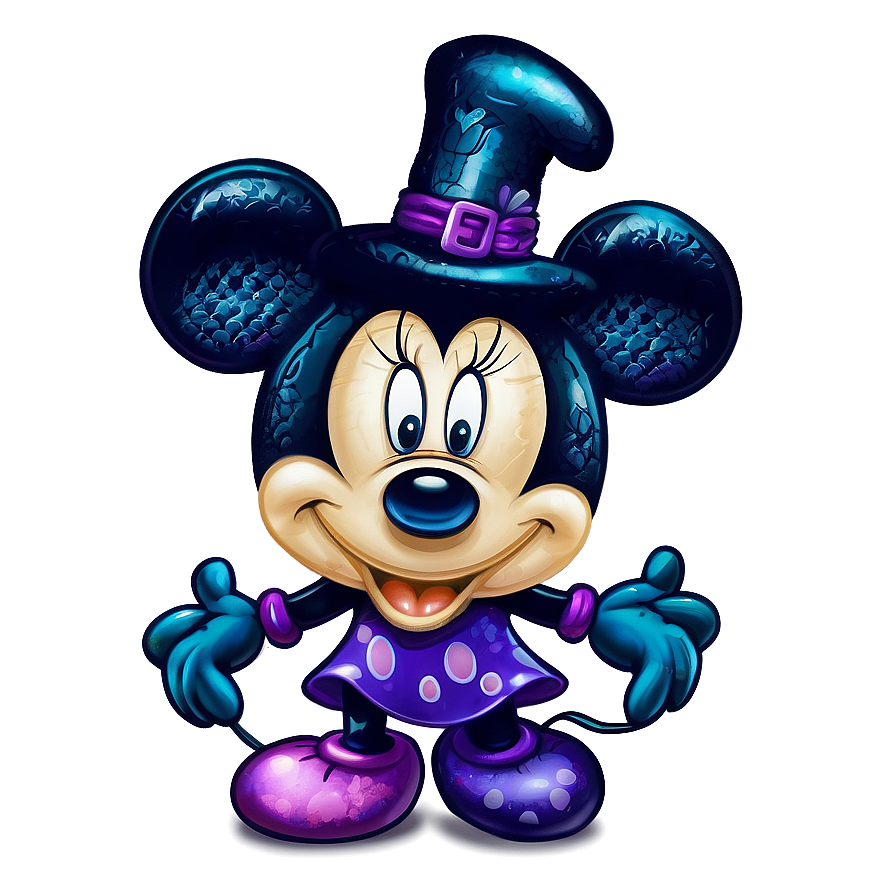 Mickey And Minnie Spooky Halloween Png Wfj8 PNG