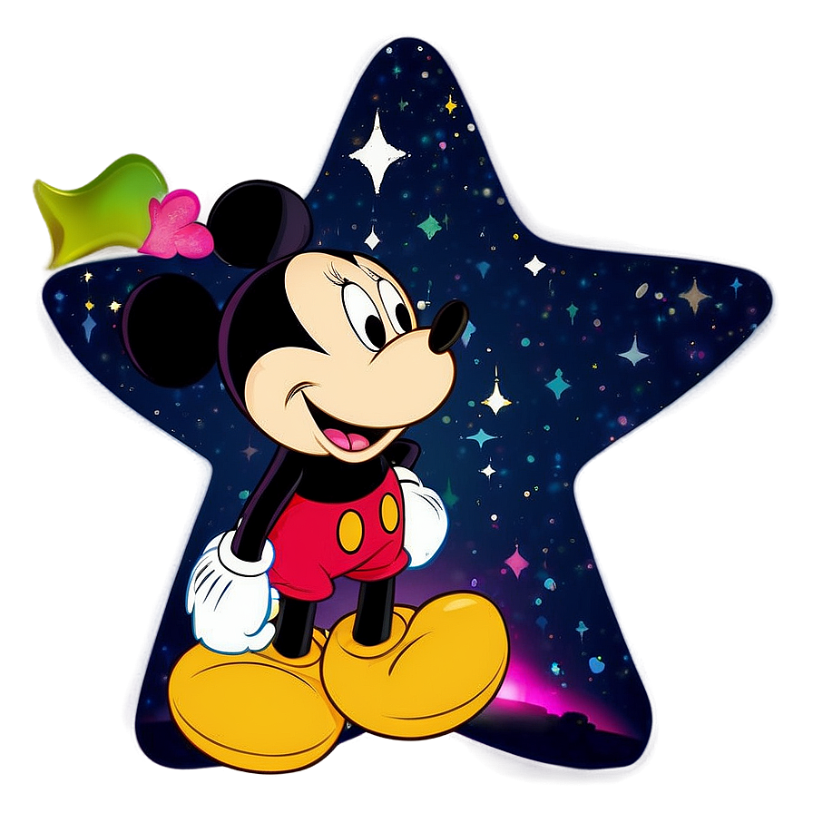 Mickey And Minnie Star Gazing Png 06122024 PNG