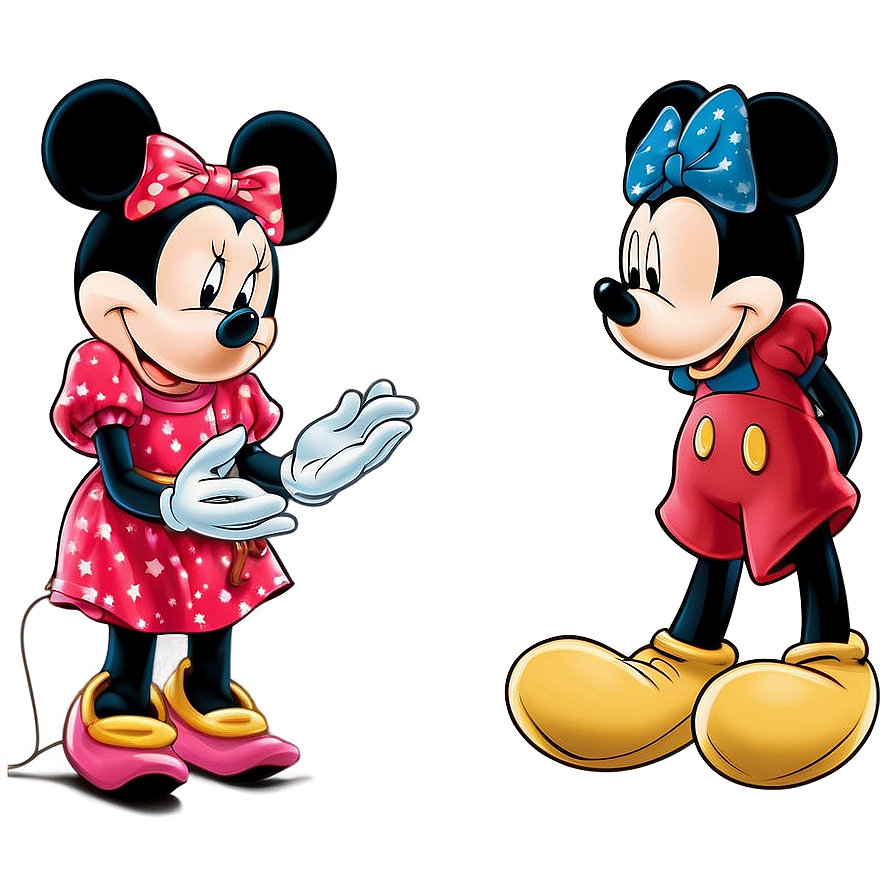 Download Mickey And Minnie Star Gazing Png 06122024 | Wallpapers.com