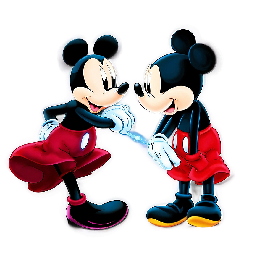 Download Mickey And Minnie Star Gazing Png Tcg81 | Wallpapers.com