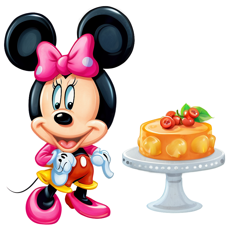 Mickey And Minnie Tea Party Png Pdf PNG