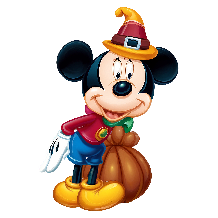 Mickey And Minnie Thanksgiving Png Itw48 PNG