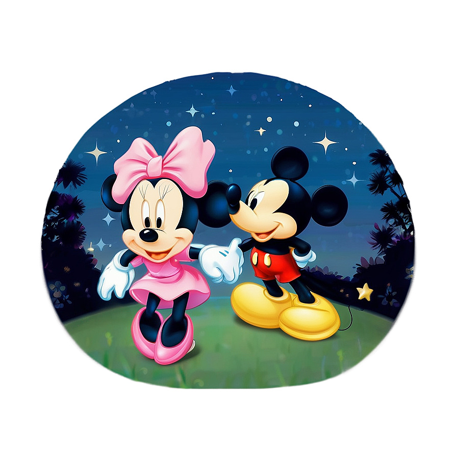 Mickey And Minnie Under The Stars Png 69 PNG