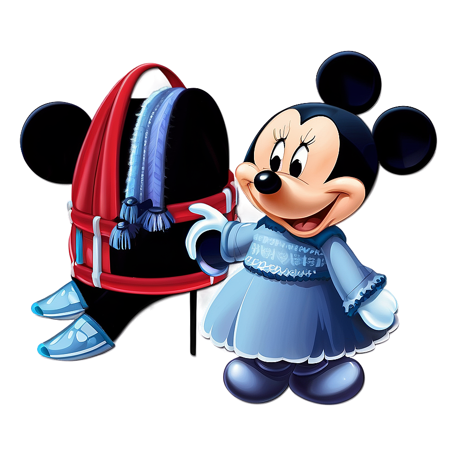 Mickey And Minnie Winter Fun Png Rgg PNG