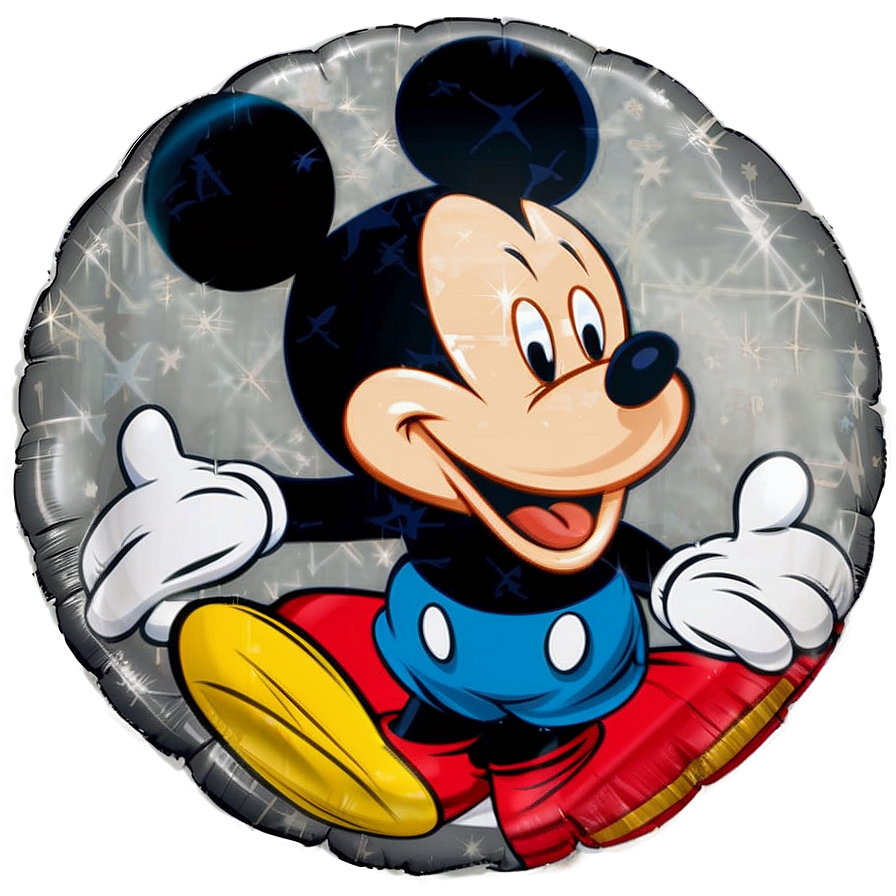 Mickey Mouse Balloon Graphic Png Ioy61 PNG