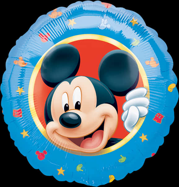 Mickey Mouse Balloon Smile PNG