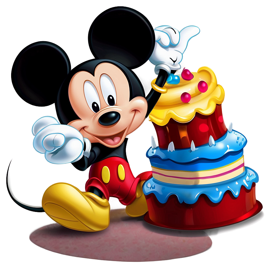 Download Mickey Mouse Birthday A | Wallpapers.com