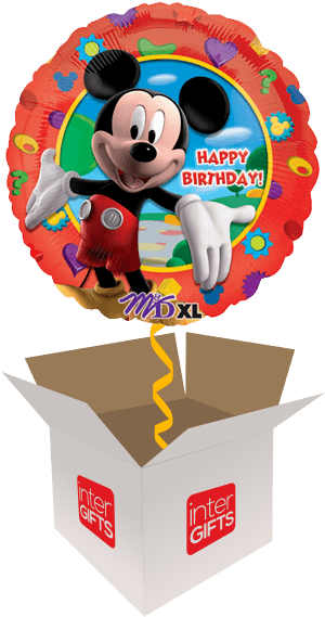 Mickey Mouse Birthday Balloon PNG