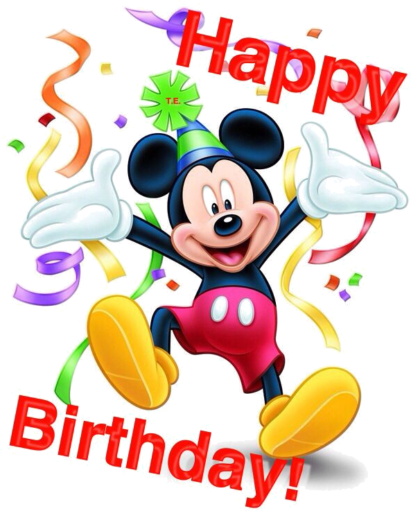 Download Mickey Mouse Celebrating Birthday | Wallpapers.com