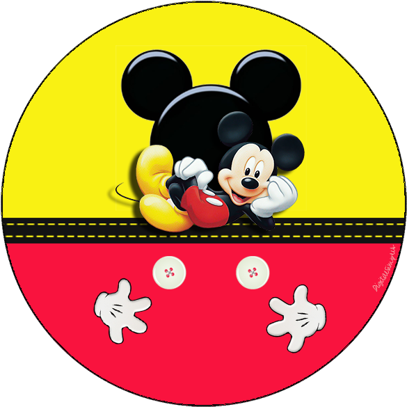 Mickey Mouse Classic Pose PNG