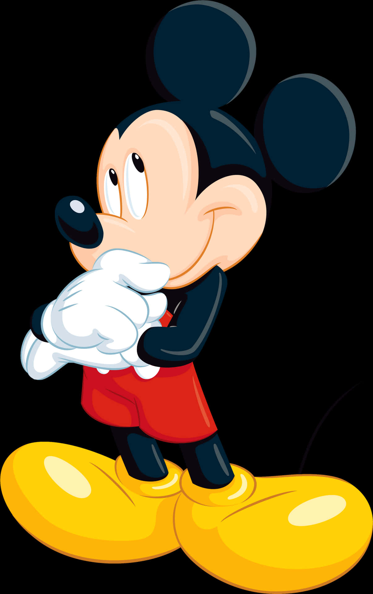 Mickey_ Mouse_ Classic_ Pose PNG