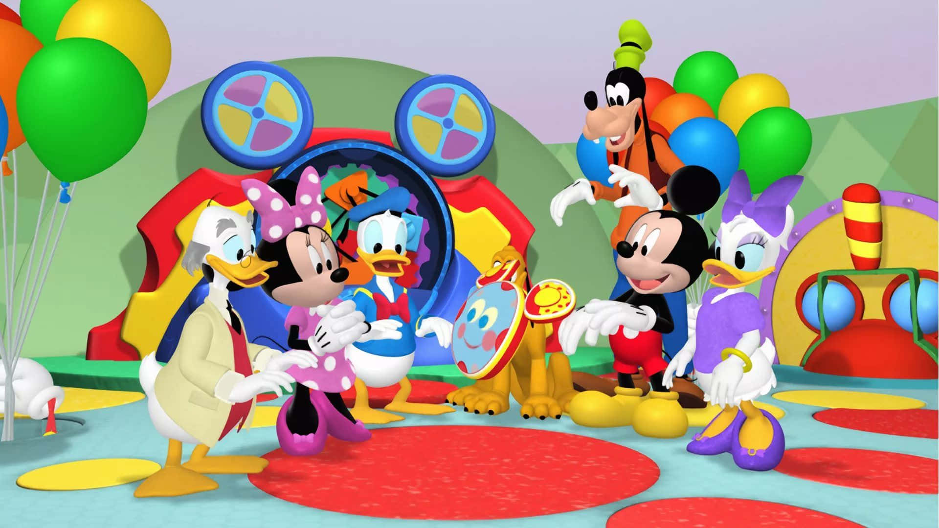 "The Whole Gang From Mickey Mouse Clubhouse"