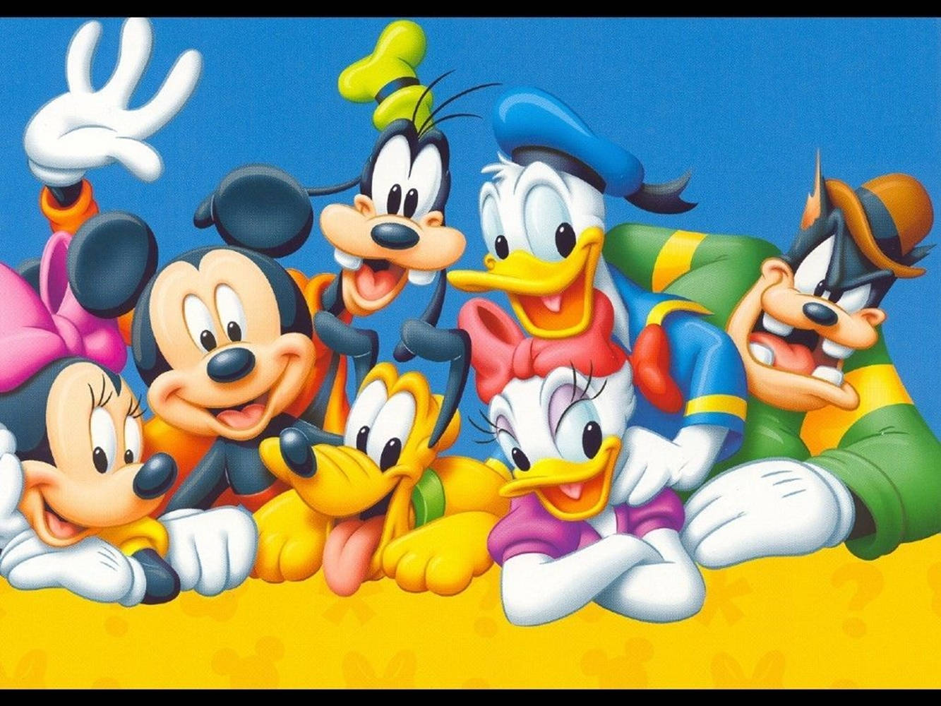 Mickey Mouse Clubhouse Group Characters Wallpaper