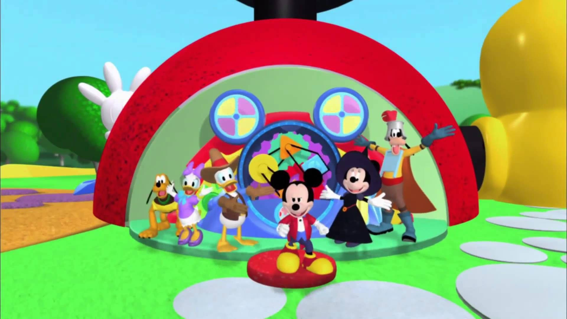 Mickey Mouse Clubhouse Main Characters Wallpaper