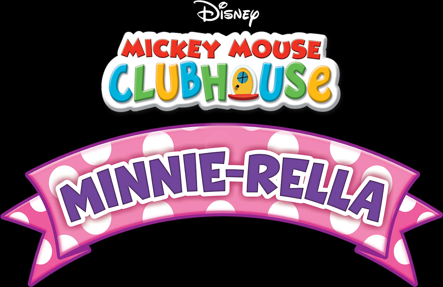 Mickey Mouse Clubhouse Minnie Rella Logo PNG