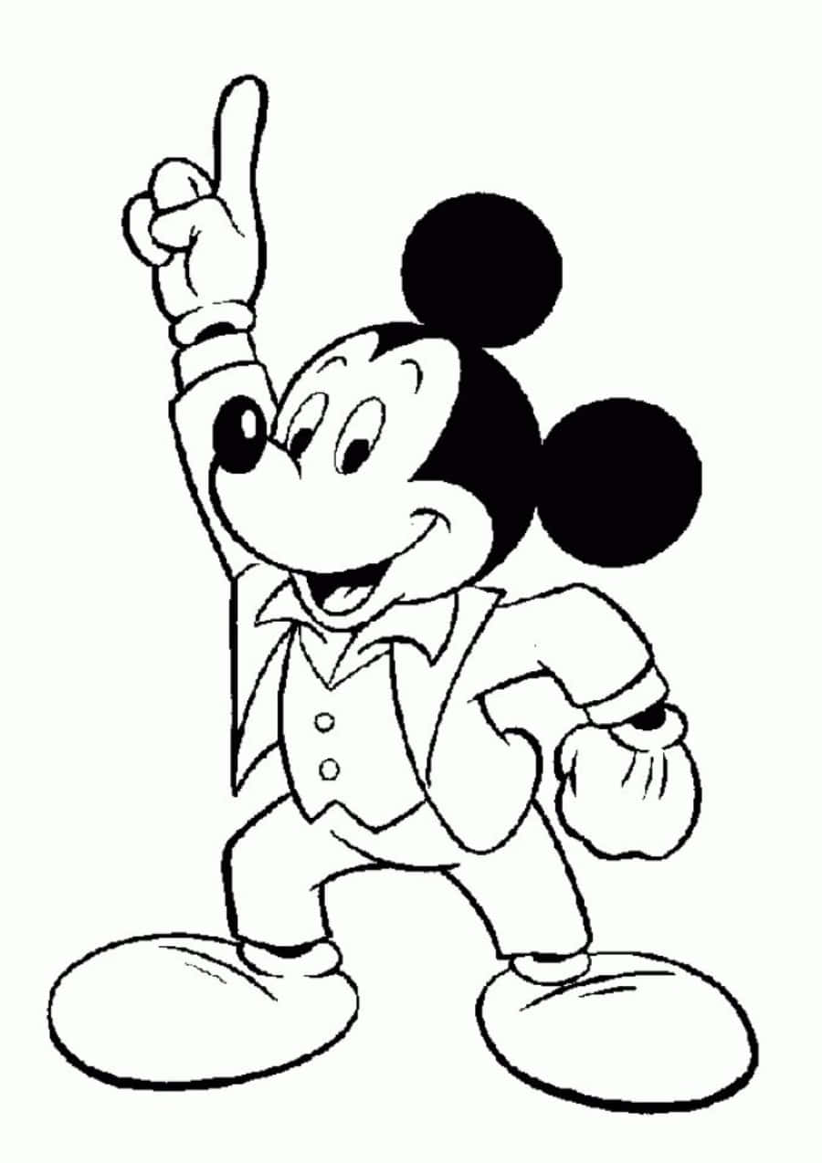 Color the Magical World of Disney's Mickey Mouse