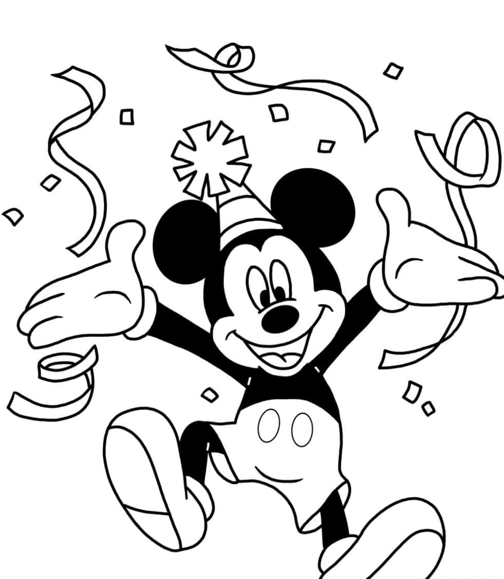 Unleash Your Creativity with Mickey Mouse Colouring Pictures