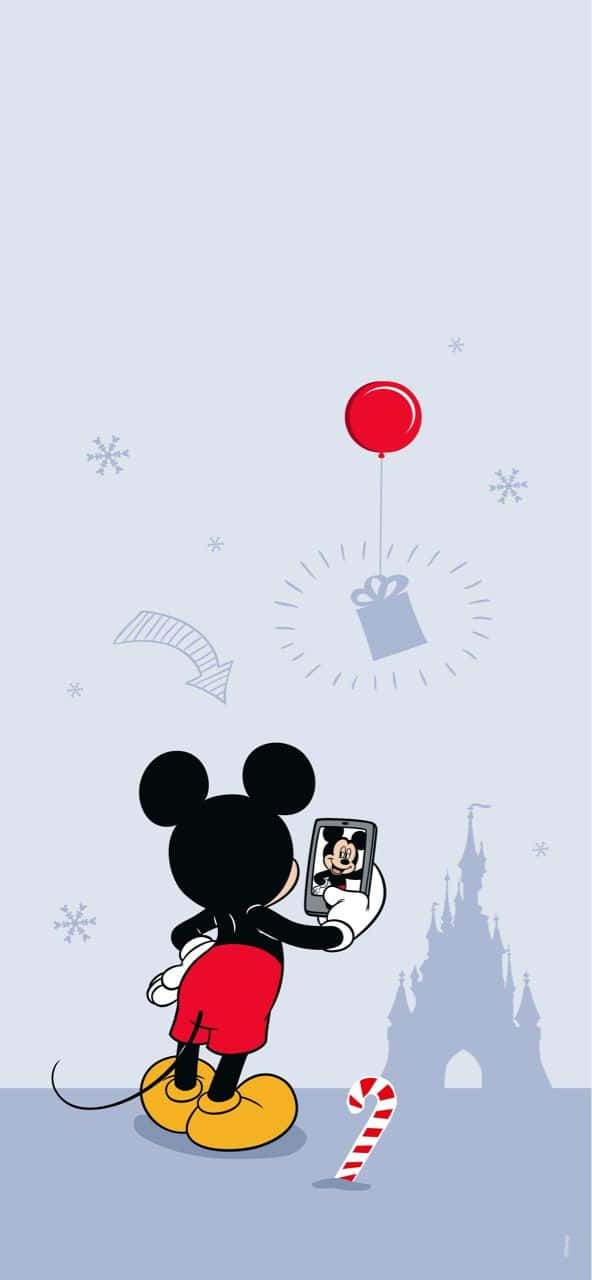 Mickey Mouse Cool 592 X 1280 Wallpaper