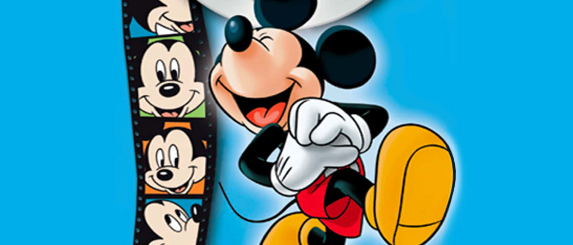 Mickey Mouse Cool 2048 X 878 Wallpaper