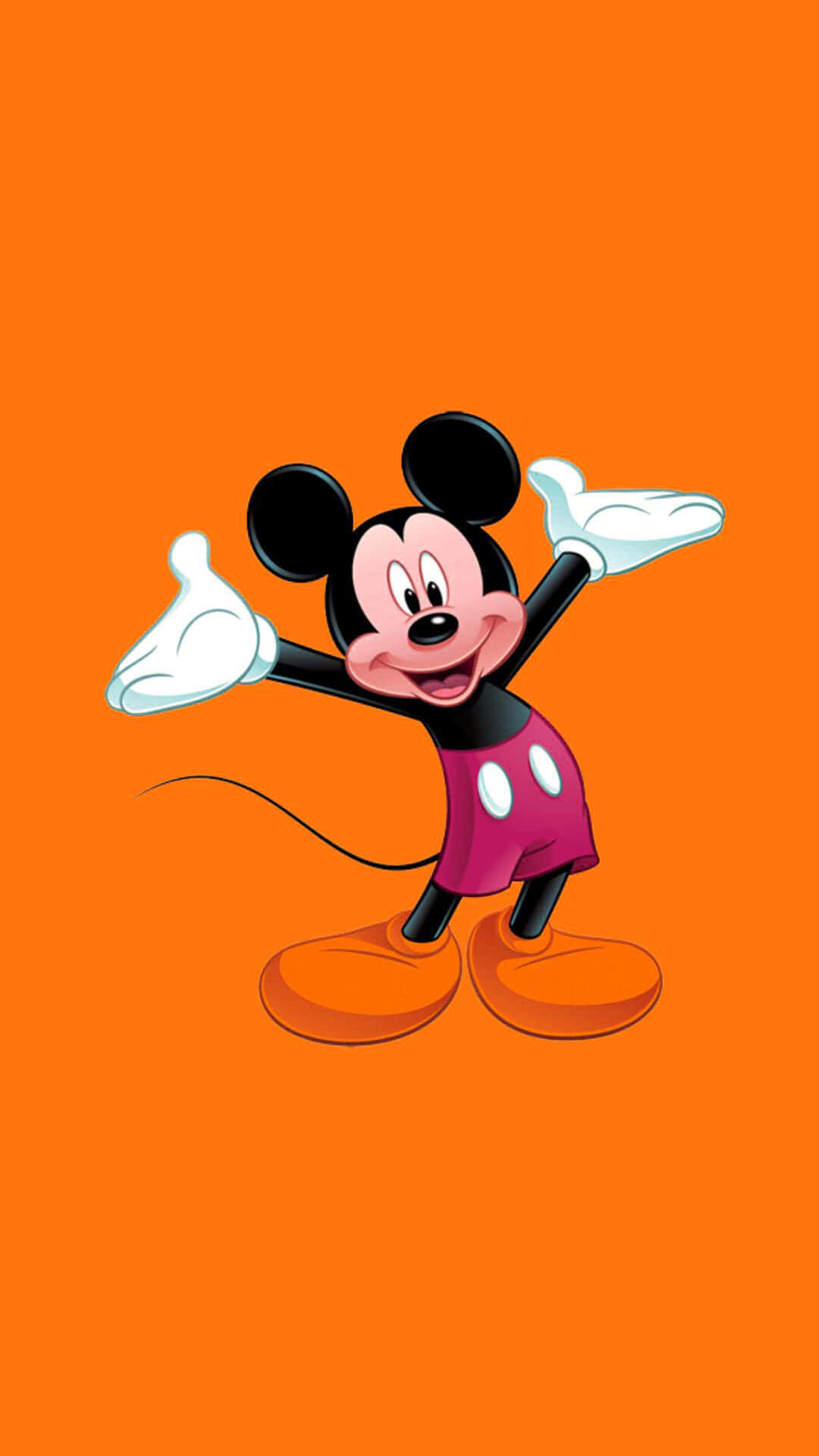 Mickey Mouse tager stil til det næste niveau. Wallpaper