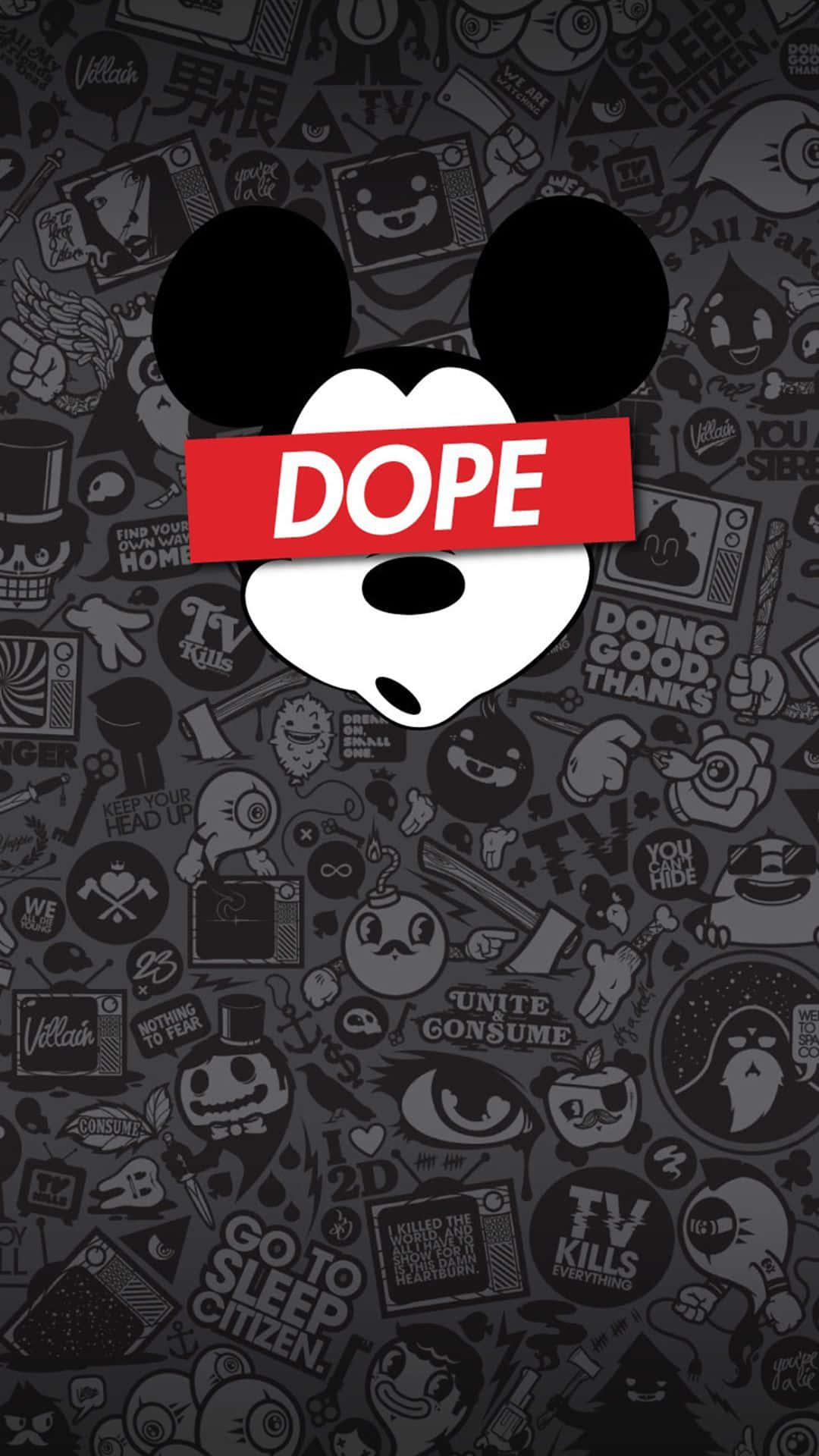 Mickey Mouse Cool 1080 X 1920 Wallpaper