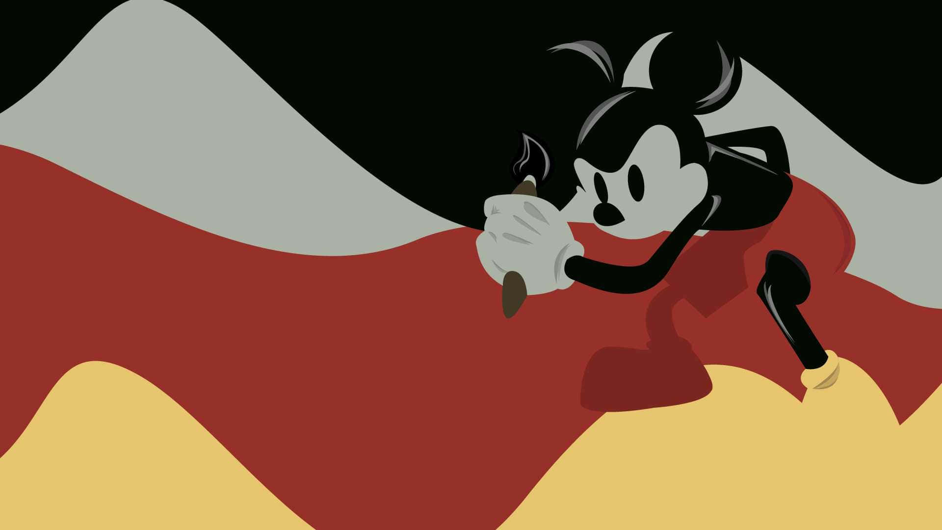 'A Fun Desktop Wallpaper of Mickey Mouse!' Wallpaper