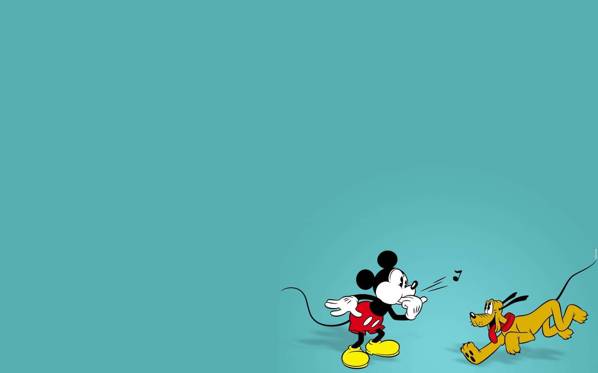 Mickey Mouse Desktop Dog Pluto Wallpaper
