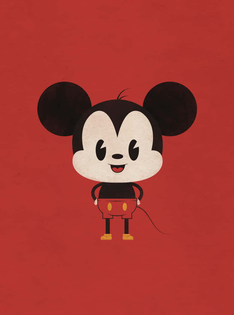 Vis din Disney ånd med disse ikoniske Mickey Mouse Ears! Wallpaper
