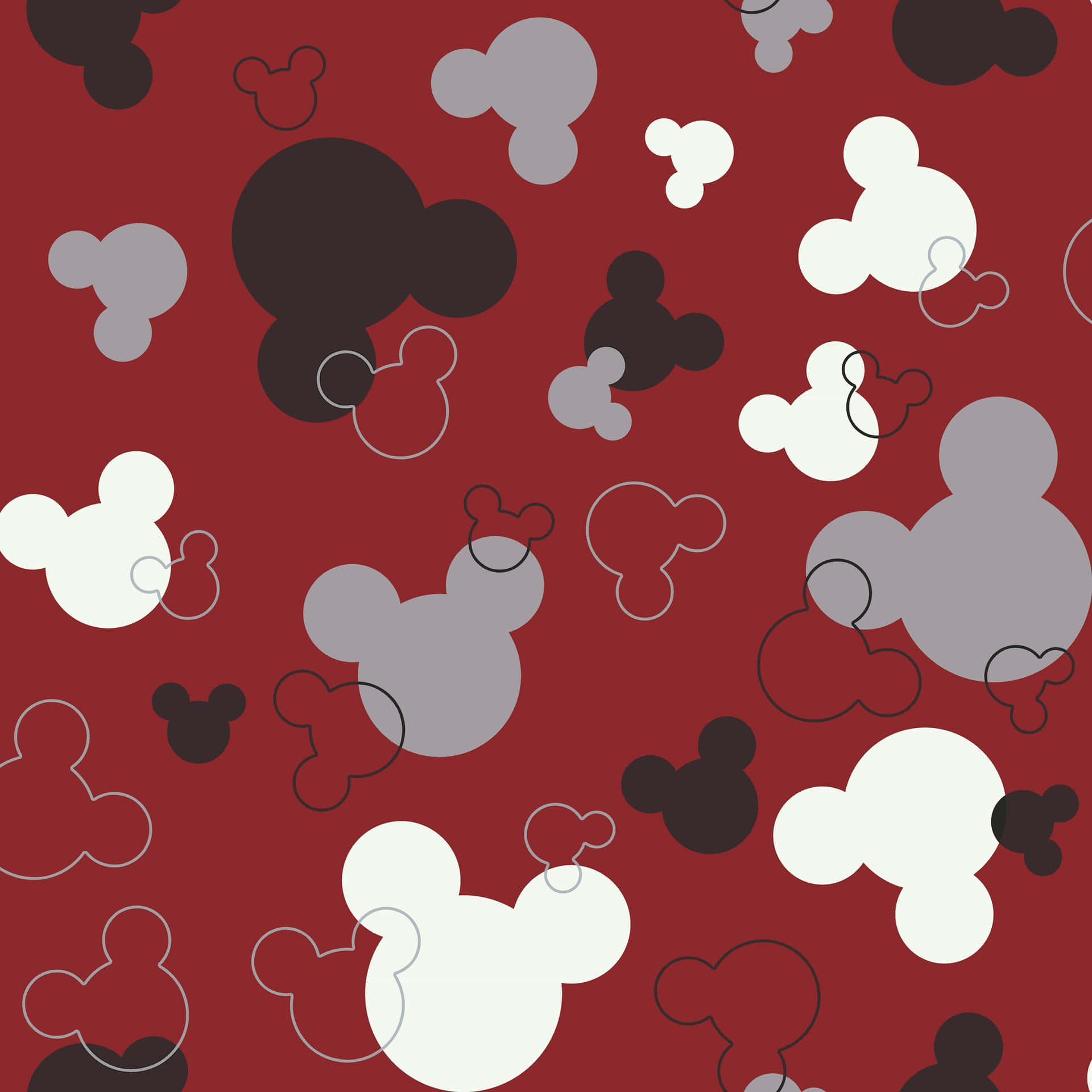 Mickey Mouse Ears Are The Symbol Of Joy And Fun Wallpaper