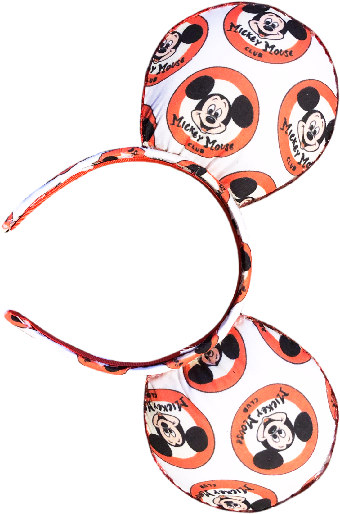 Mickey Mouse Ears Headband Classic Design PNG