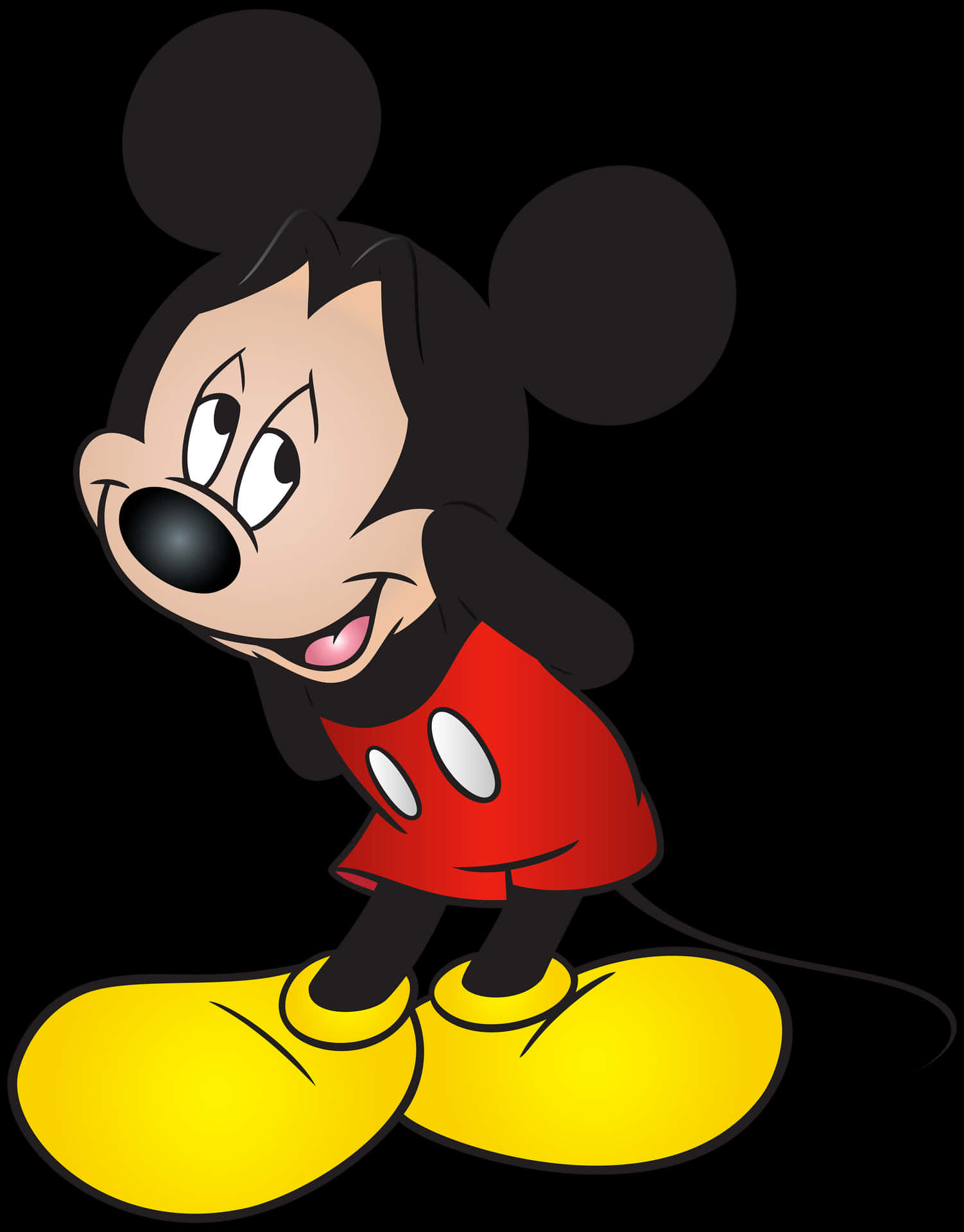 Få Mickey Musens ikoniske ører og gå aldrig glip af sjov! Wallpaper