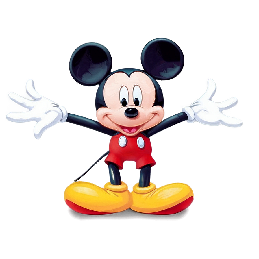 Mickey Mouse Figure Png 06202024 PNG