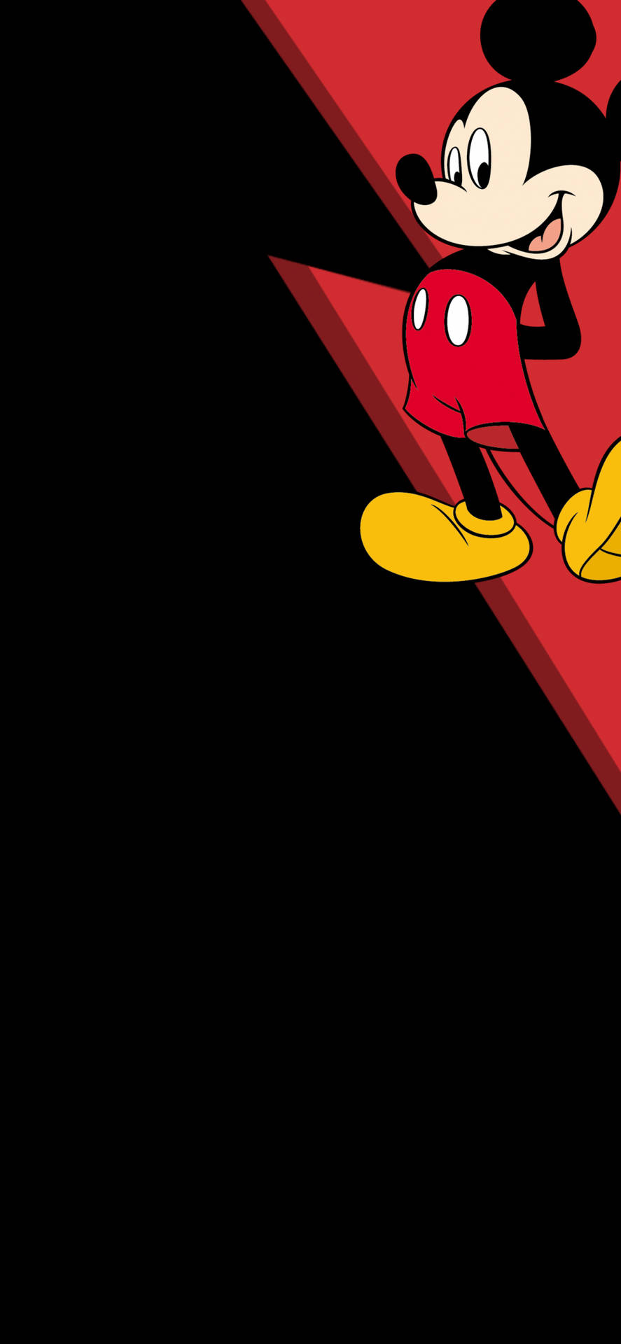 Mickey Mouse Galaxy S10 Skind Wallpaper