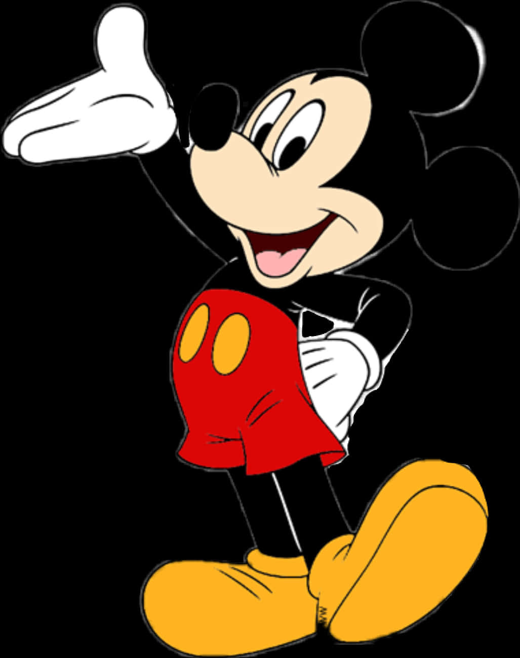 Celebrael 2021 Con Los Deseos De Año Nuevo De Mickey Mouse. Fondo de pantalla