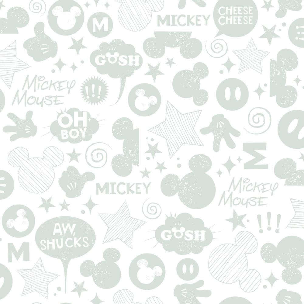 Besucheein Stück Magische Disney-geschichte: Mickey Maus Zuhause Wallpaper