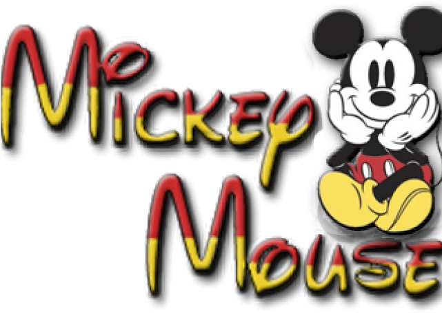 Mickey Mouse Logo Parody PNG