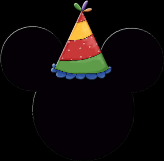 Mickey Mouse Party Hat Illustration PNG