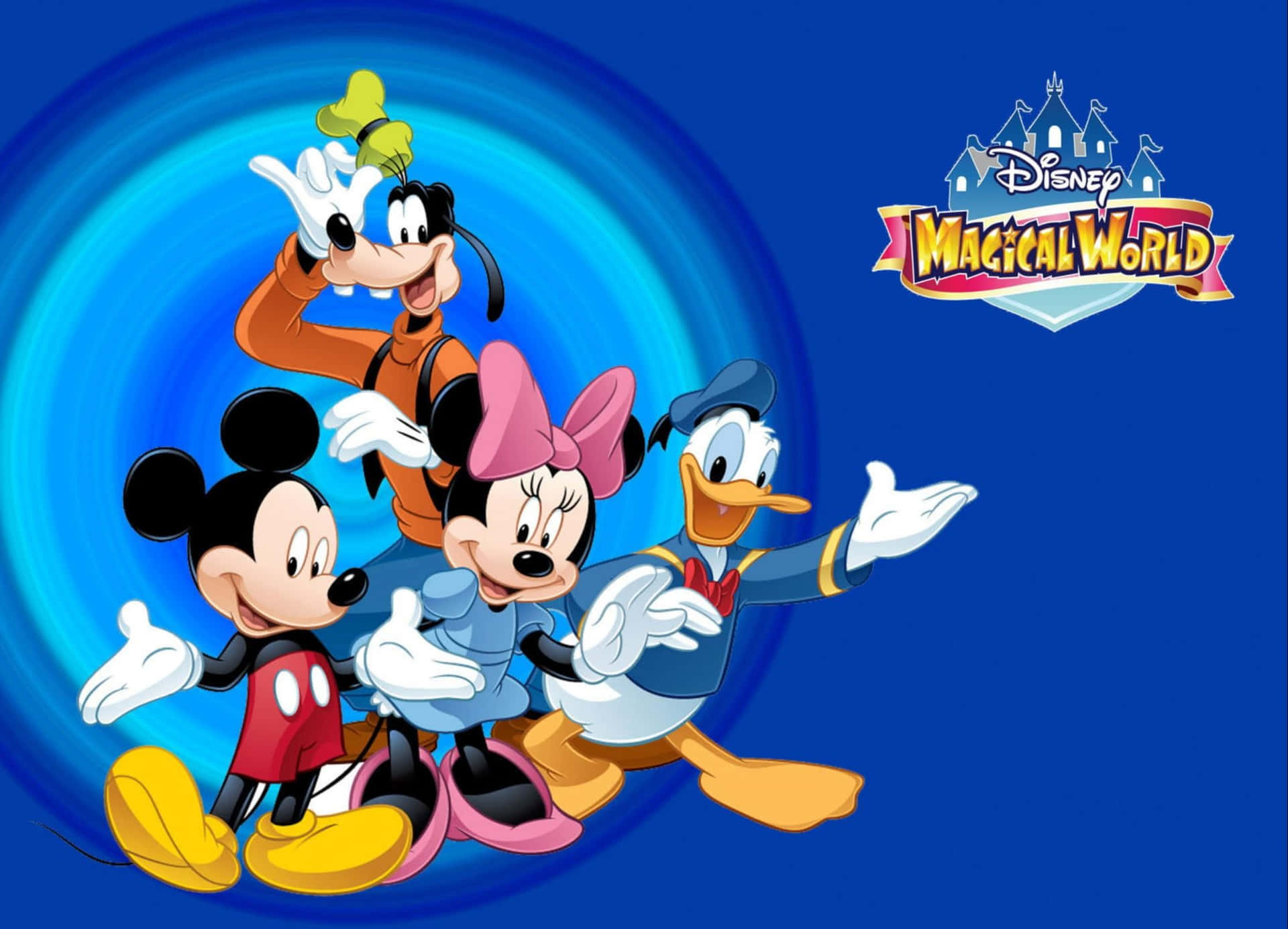 Elicónico Mickey Mouse: Un Símbolo De Alegría Y Diversión.
