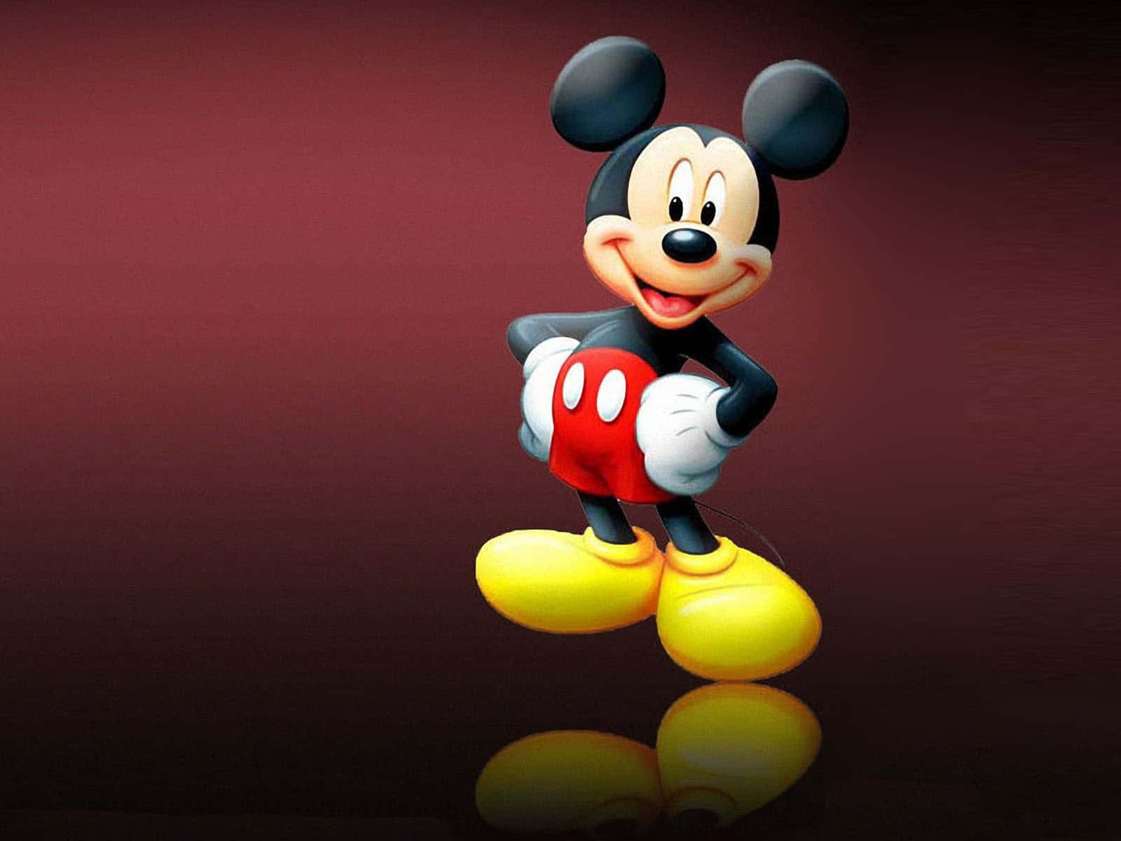 Dieimmer Bezaubernde Micky Maus In Ihrer Ganzen Pracht!