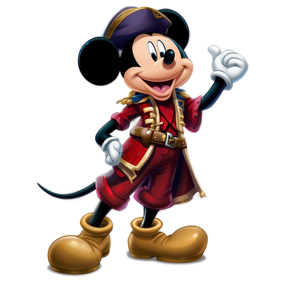 Mickey Mouse Pirate Adventure Png 05242024 PNG