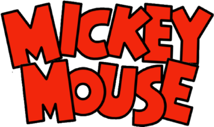 Mickey Mouse Red Logo PNG