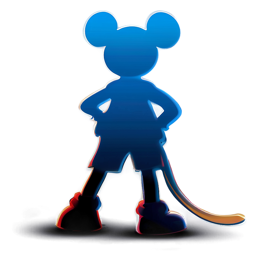 Download Mickey Mouse Silhouette Sketch Png 06202024 | Wallpapers.com