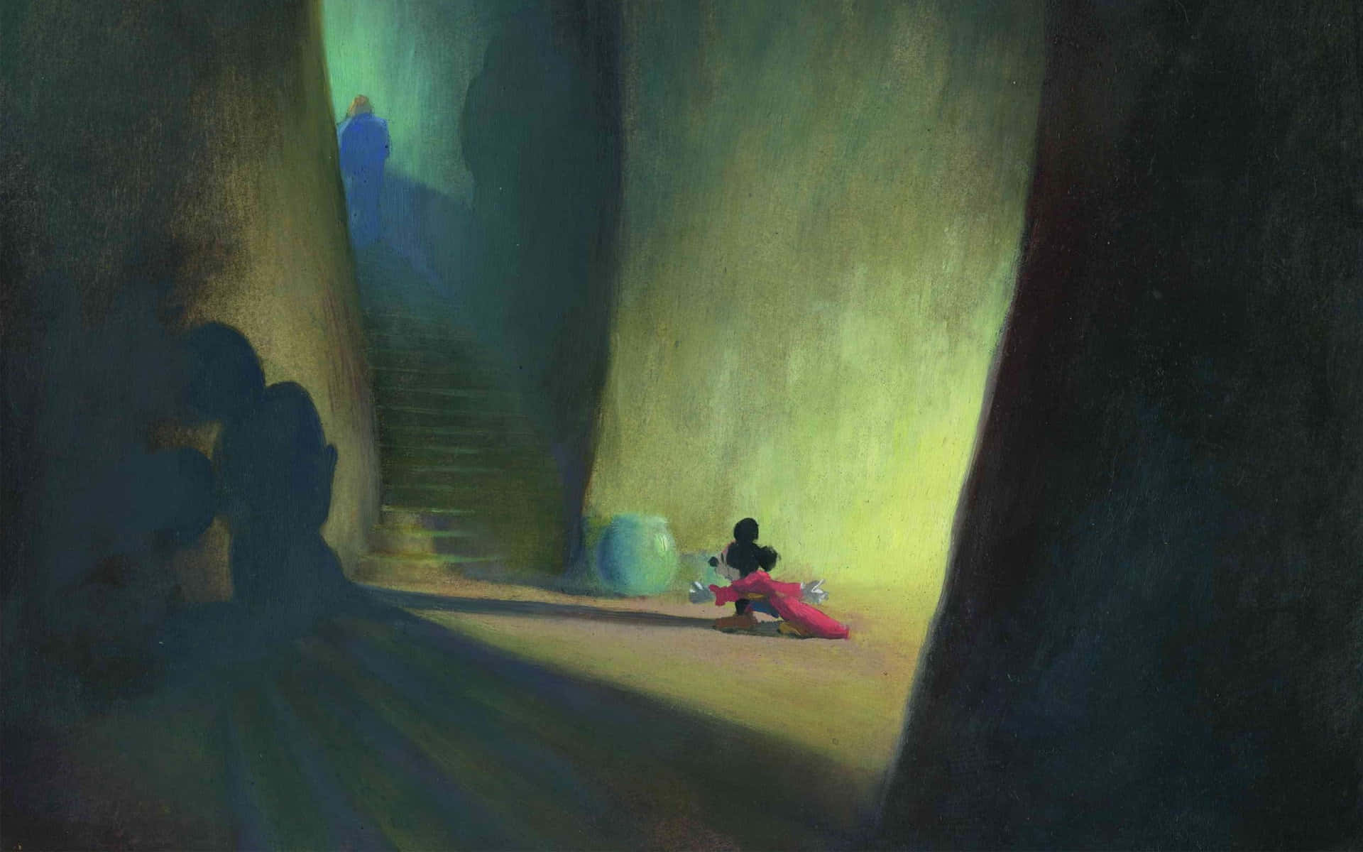 Mickey_ Mouse_ Sorcerers_ Apprentice_ Fantasia Wallpaper