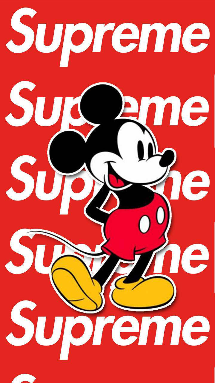 Mickey Mouse Supreme Wallpaper