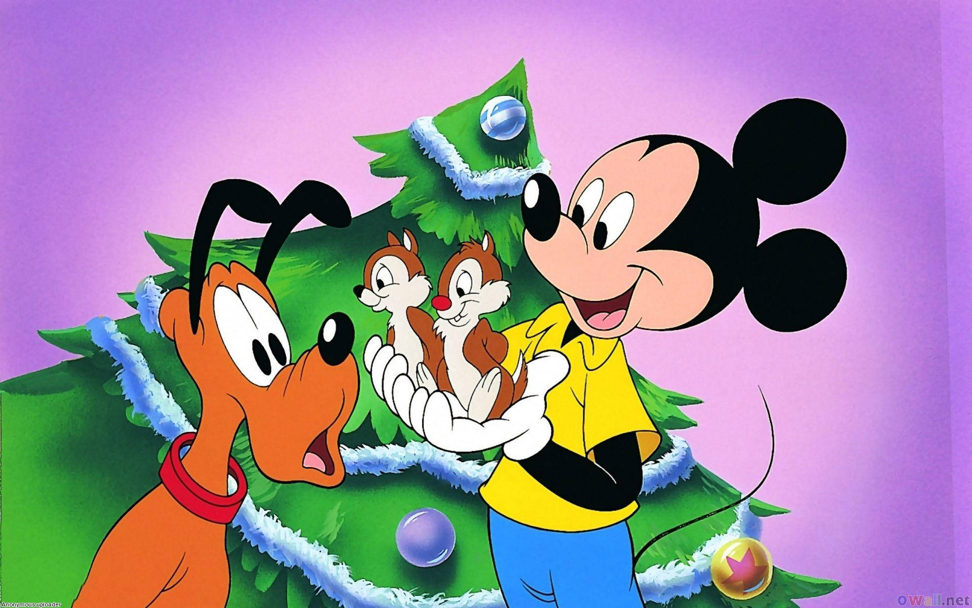 Mickey Mouse With Chip N Dale Picture