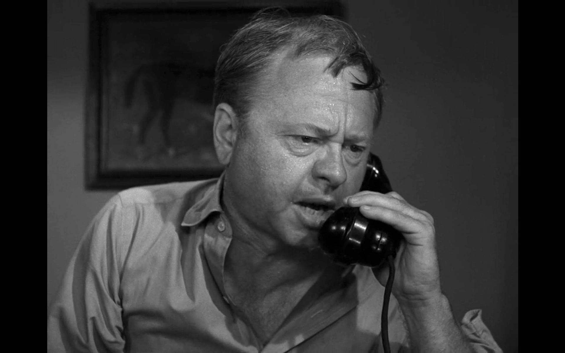 Mickey Rooney på telefonen Wallpaper