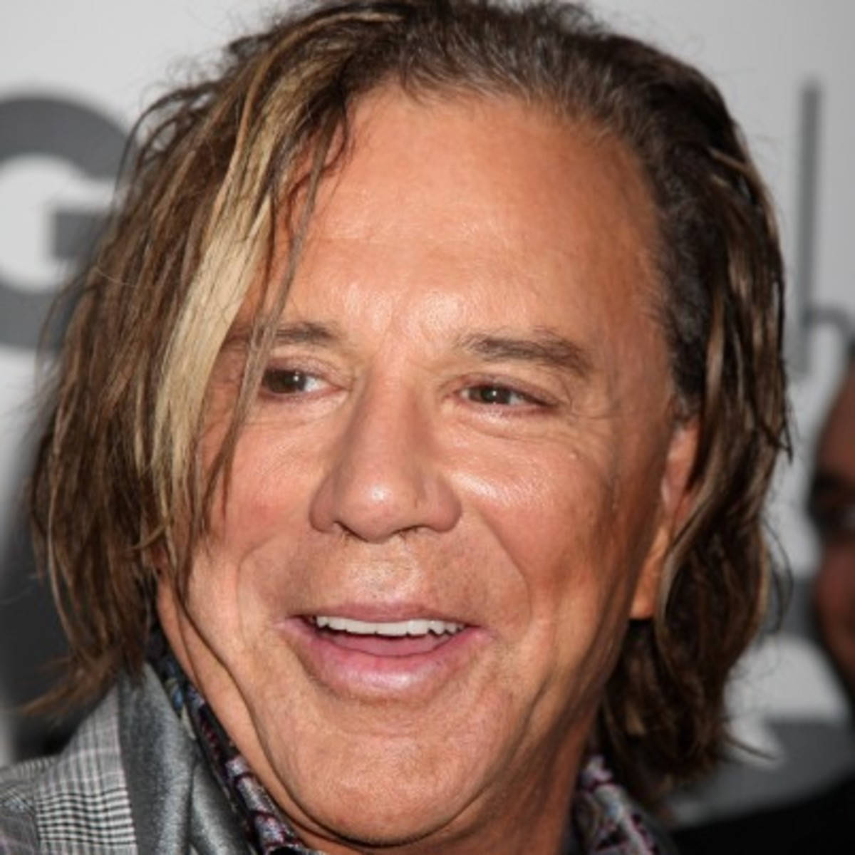 Actor Mickey Rourke attended the GQ awards Wallpaper
