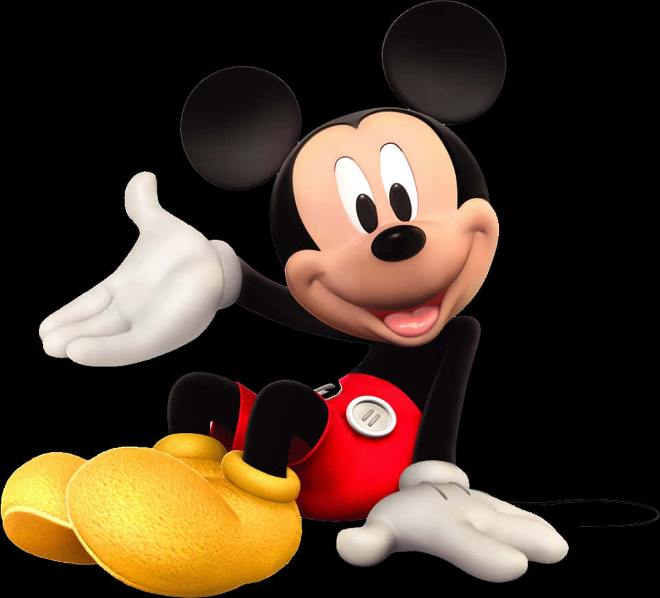 Download Mickey_ Mouse_ Classic_ Pose | Wallpapers.com