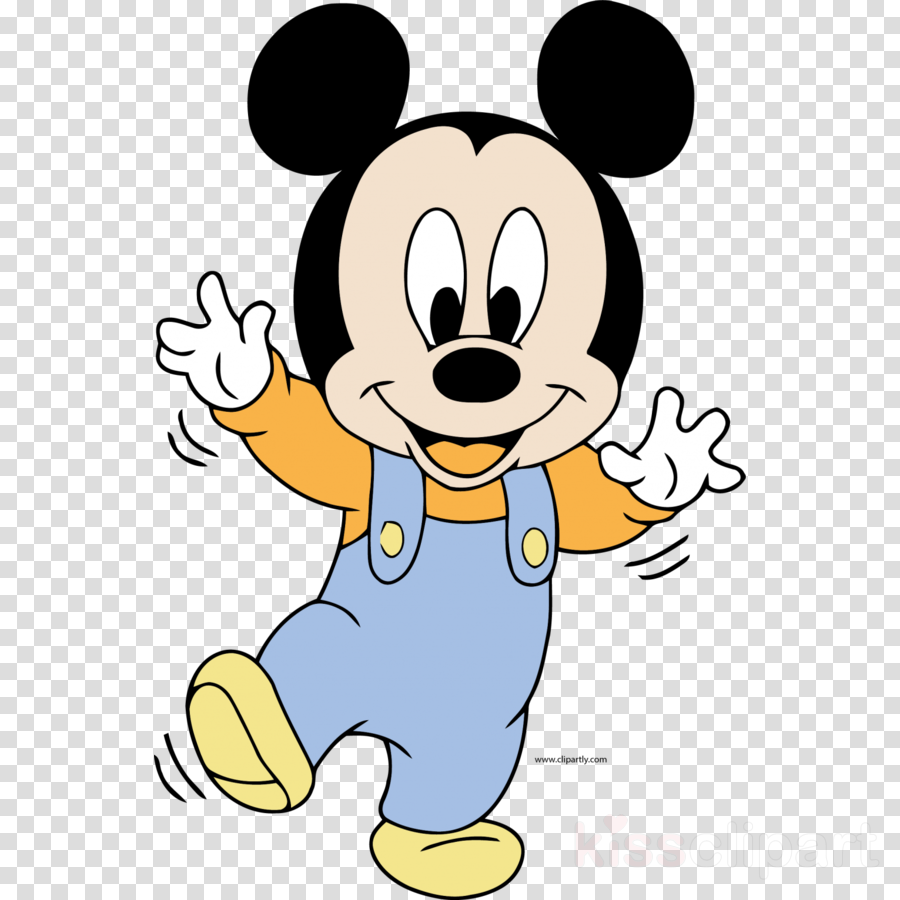 Mickey_ Mouse_ Waving_ Cartoon PNG
