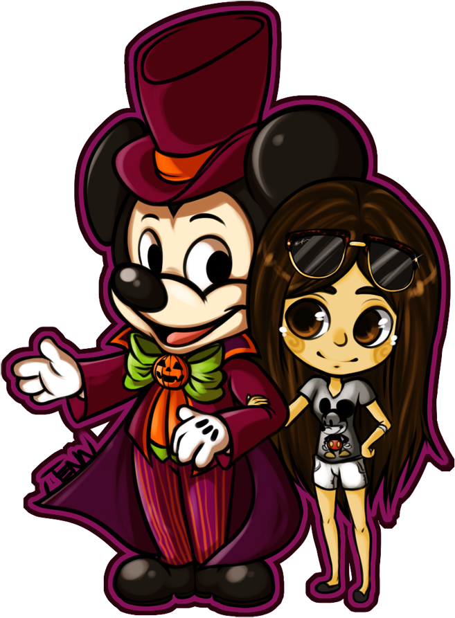 Download Mickeyand Friend Halloween Costume | Wallpapers.com